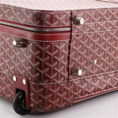 goyard rolling carry on|1stdibs goyard luggage.